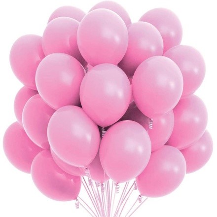 Pink Balloons Helium 1 Pink Balloons Helium