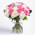 Surprise Arrangement Of Pink Roses