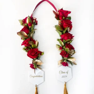 Necklace mixed flowers