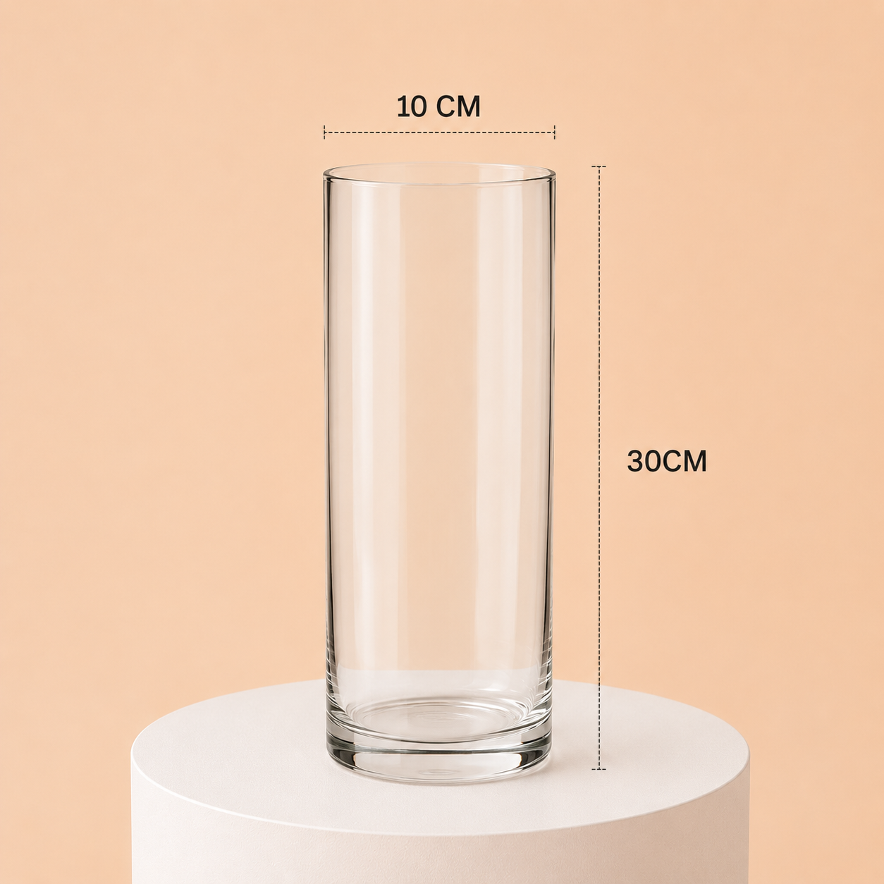 10x30cm Cylinder Vase 1 10x30cm Cylinder Vase