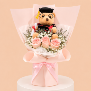 1102 - Perseverance With Bear (Pink)