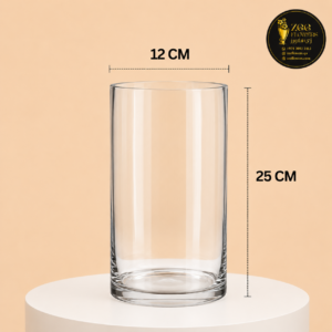 12x25cm Cylinder Vase.