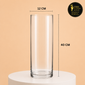 12x40cm Cylinder Vase.
