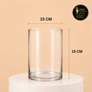 15x15cm Cylinder Vase.