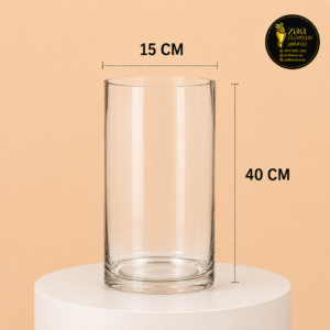 15x40cm Cylinder Vase.