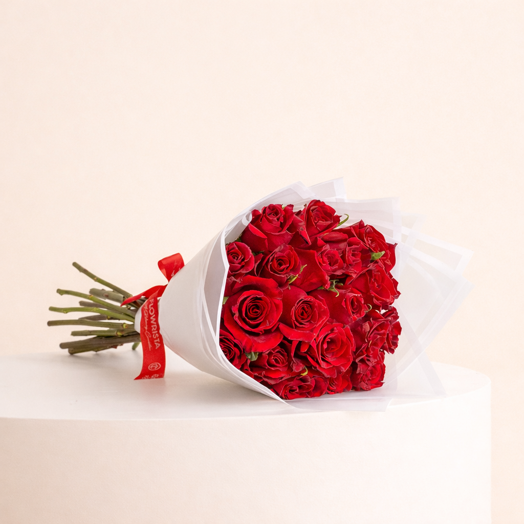 20 Red Roses Bouquet S508 1 20 Red Roses Bouquet S508