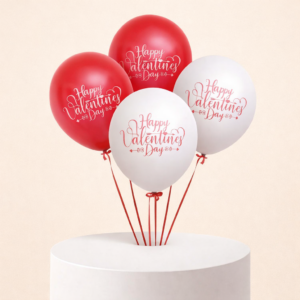 5 Pcs Love Day Balloon