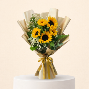 5 Sunflower Bouquet K477