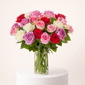 A Romantic Blend Of Roses Sure To Sweep Your Recipient Off Their Feet This Valentine's Day.