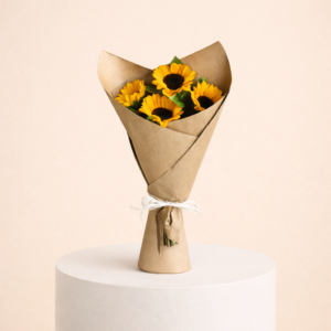 A Touch Of Light - Bouquet Of Sunflowers