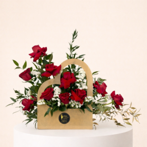 Arcylic box Arrangement